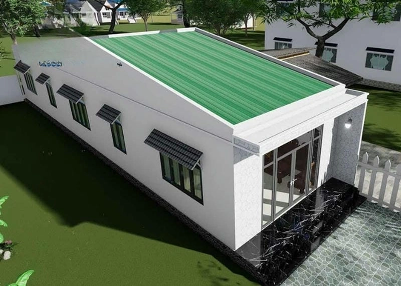 Xem ngay kiểu nhà cấp 4 lợp tôn đơn giản đang hot