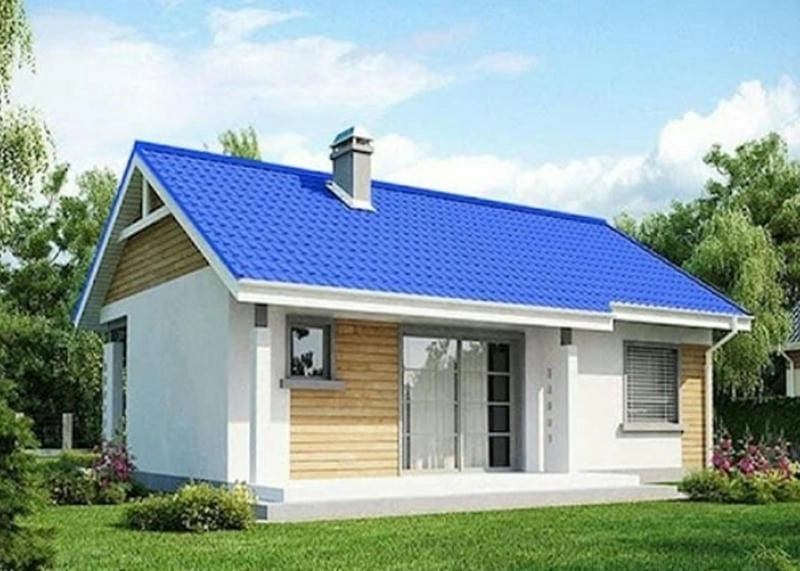 Mẫu nhà cấp 4 lợp tôn đẹp nổi bật thiết kế tối ưu