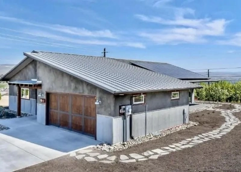 Tối ưu diện tích với nhà cấp 4 mái tôn 3 phòng ngủ thoáng đãng