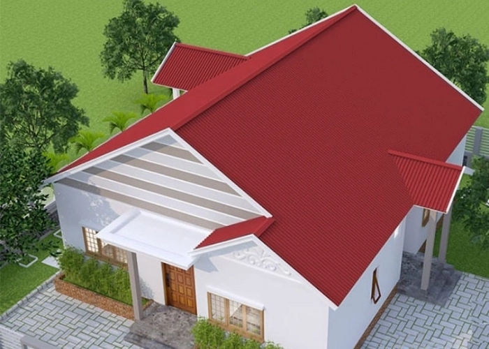 Khám phá các mẫu nhà cấp 4 mái tôn đẹp đang được ưa chuộng nhất