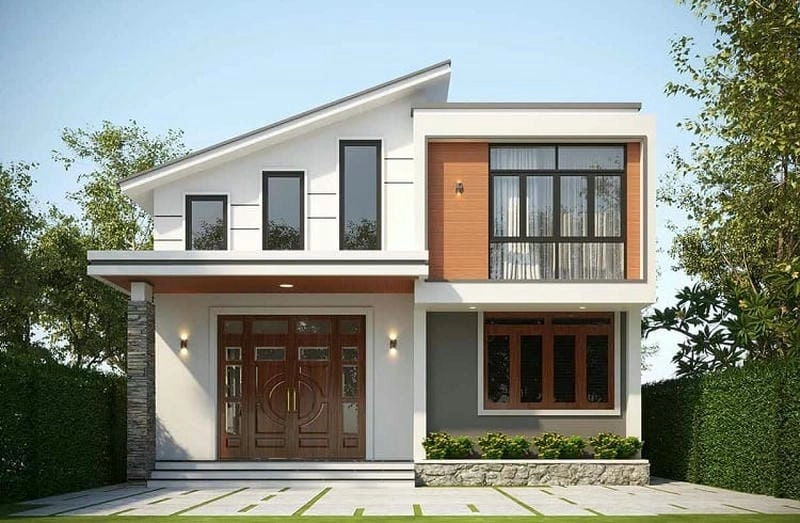 Khám phá nhà cấp 4 mái lệch 6m thu hút