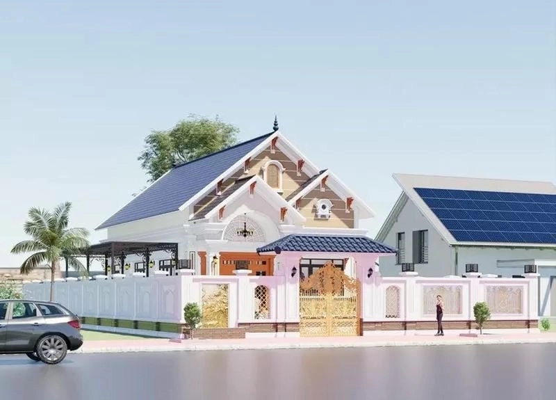 mẫu nhà mái thái cấp 4 đẹp 2020 được ưa chuộng nhiều nơi