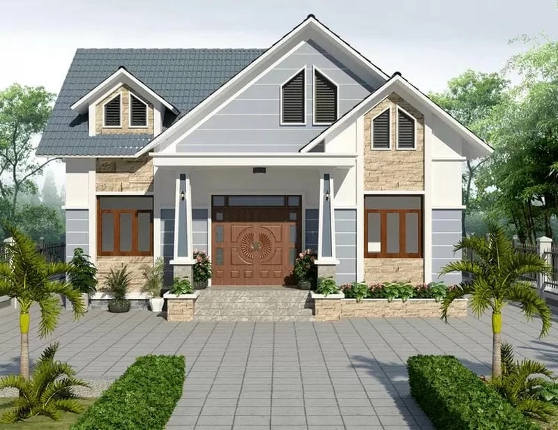 Ngắm nhìn mẫu nhà 8x15 đầy đủ tiện ích