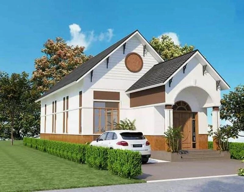 Tham khảo mẫu nhà cấp 4 mái thái 2020 cùng mẫu nhà cấp 4 mái thái đơn giản