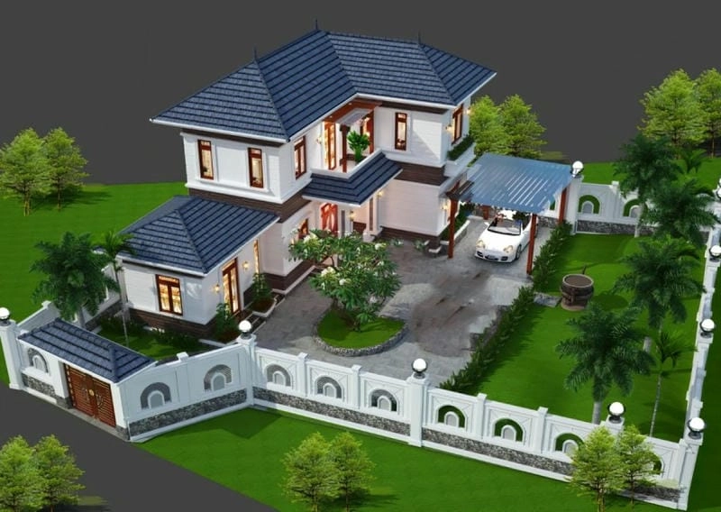 Gợi ý thiết kế từ các mẫu nhà 2 tầng chữ l đẹp được yêu thích