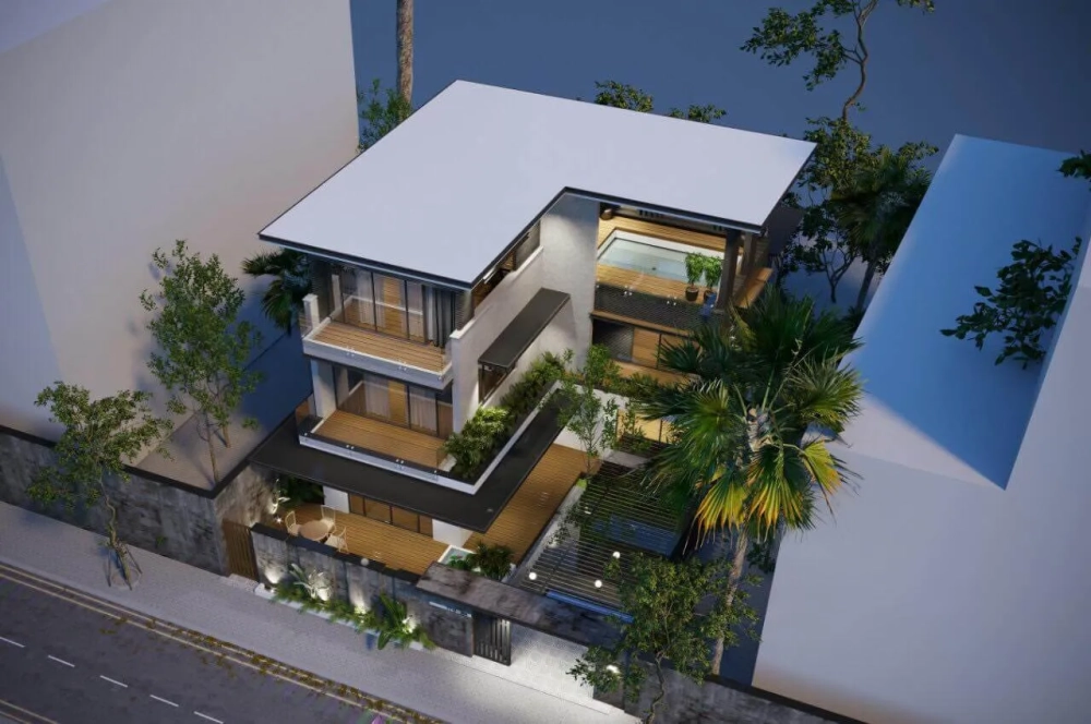 Tham khảo các mẫu nhà chữ l đẹp sang trọng cuốn hút