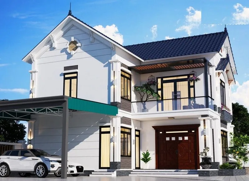 Xem ngay mẫu nhà chữ l mái thái 2 tầng sang trọng