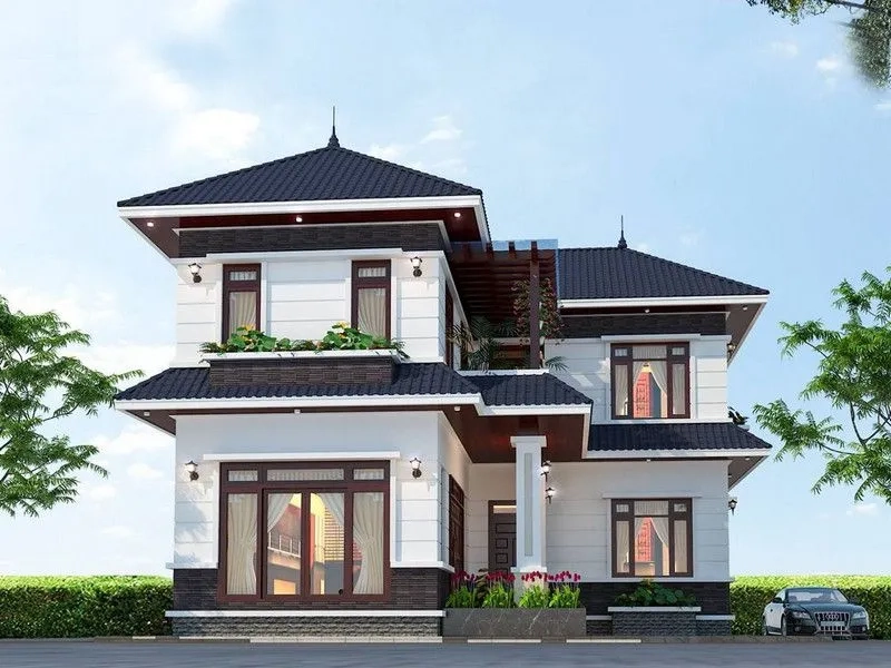 Xem ngay mẫu nhà chữ l 2 tầng 500 triệu tiết kiệm