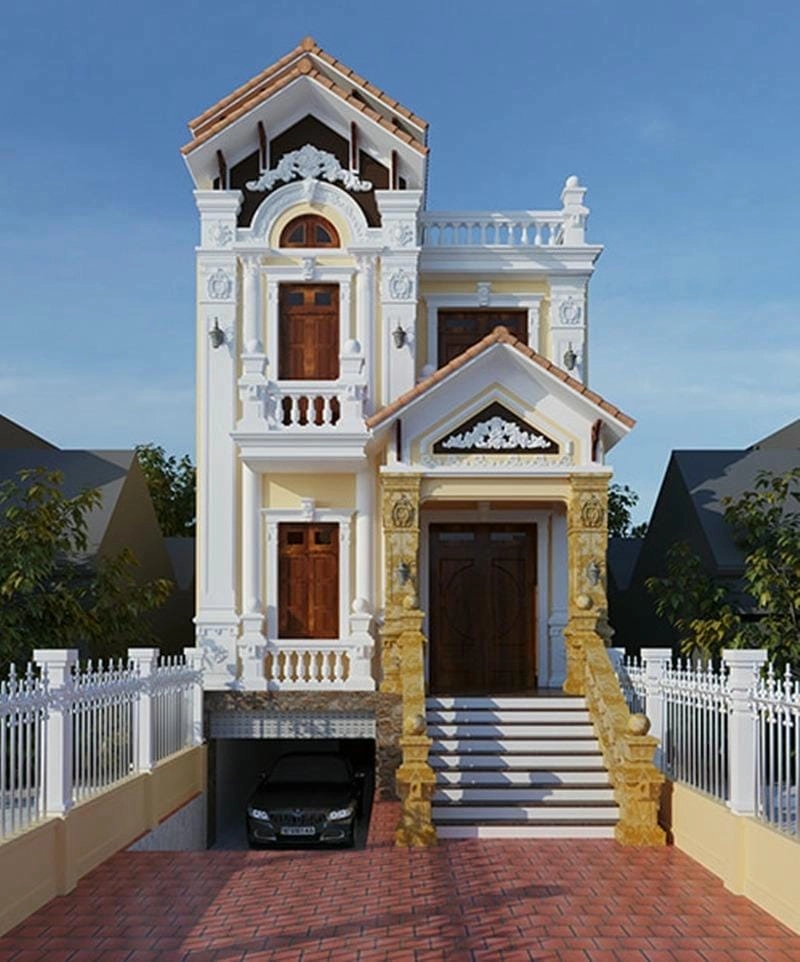 Tham khảo mẫu nhà 1 tầng hầm đẹp tiện nghi