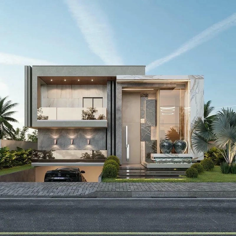 Không gian mẫu nhà ống đẹp có tầng hầm cuốn hút