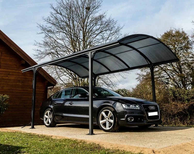 Ý tưởng mới lạ với nhà để xe ô tô di động thông minh