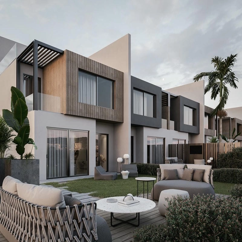 Khám phá mẫu nhà phố hiện đại 2 tầng ấn tượng