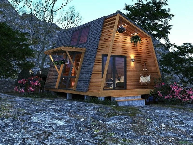 mẫu nhà gỗ bungalow gần gũi thiên nhiên thư giãn