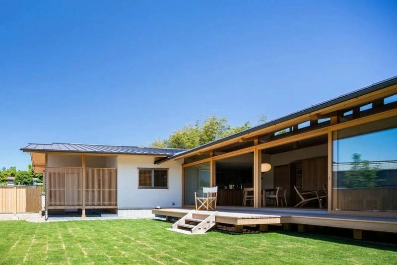 mẫu nhà gỗ đẹp nhất ấn tượng với nét mộc