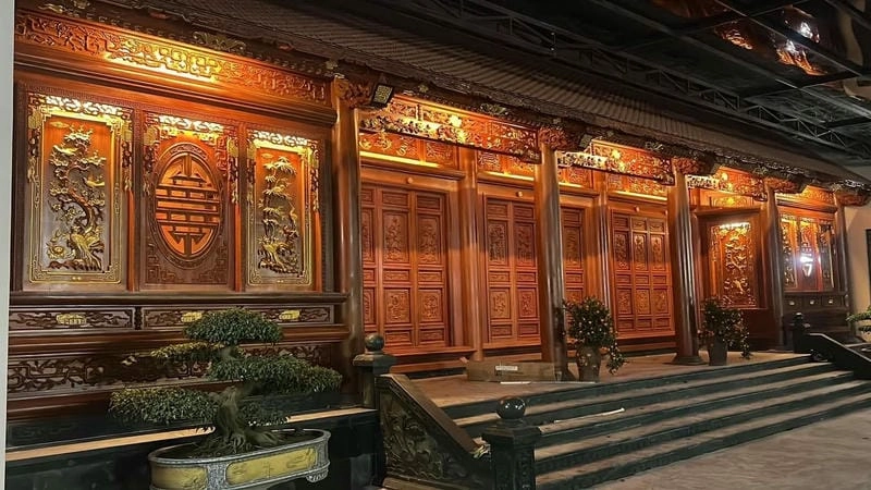 mẫu nhà gỗ cổ bắc bộ đậm đà hồn Việt đặc sắc