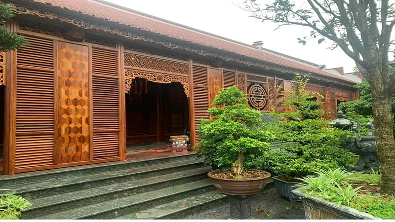 mẫu nhà gỗ nam bộ đậm phong cách miền quê