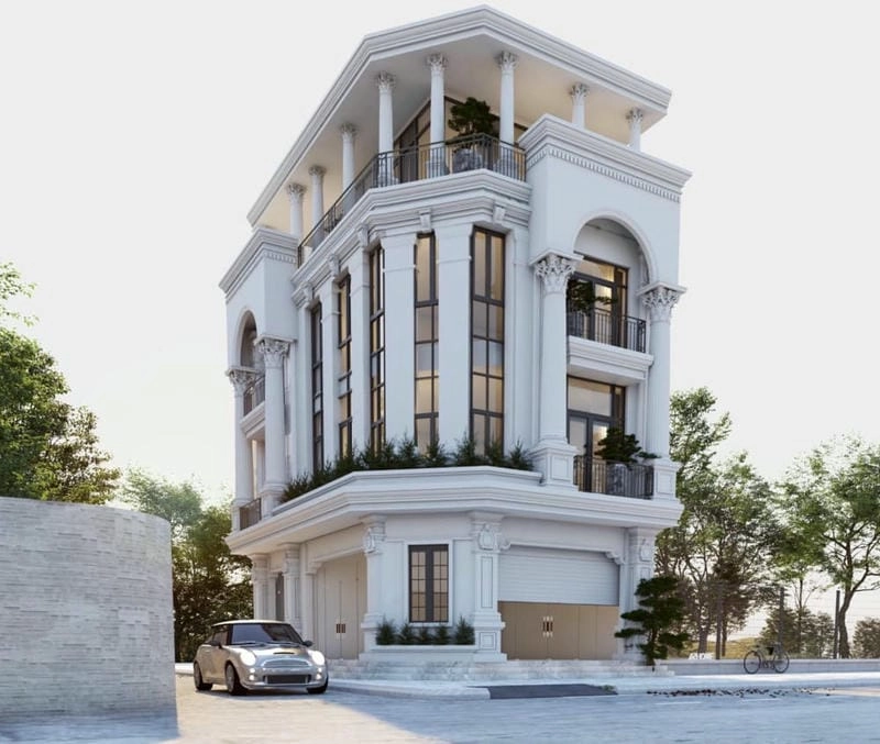 nhà lô góc 2 mặt tiền đẹp phù hợp mọi nhu cầu sinh hoạt