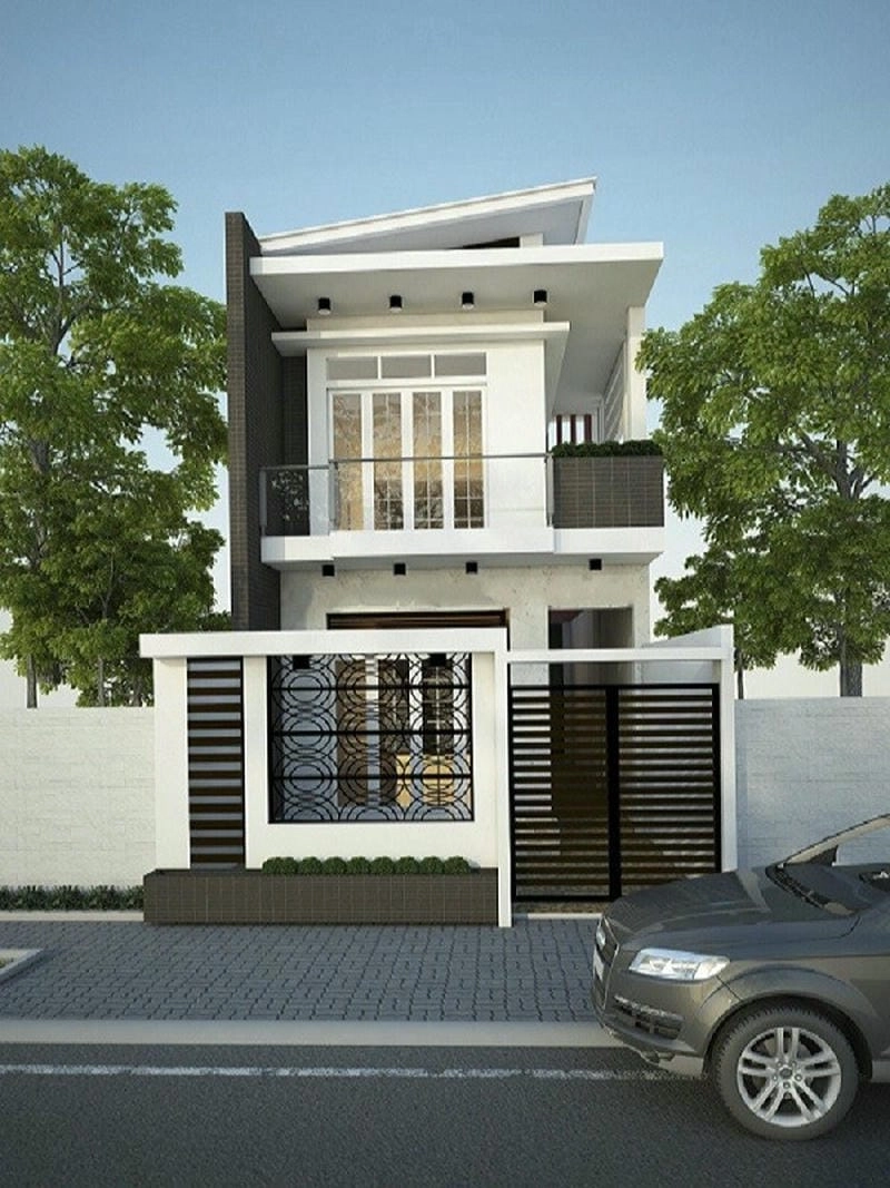 Ngắm nhìn mẫu nhà hộp 2 tầng đẹp 2021 cuốn hút ánh nhìn