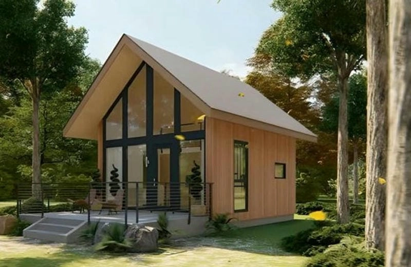 Chọn ngay nhà gỗ lắp ghép 100 triệu tiết kiệm và đẹp