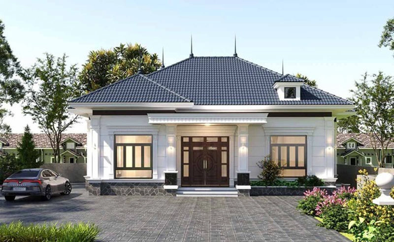 Gợi ý các mẫu mái nhật 1 tầng đa dạng phong cách