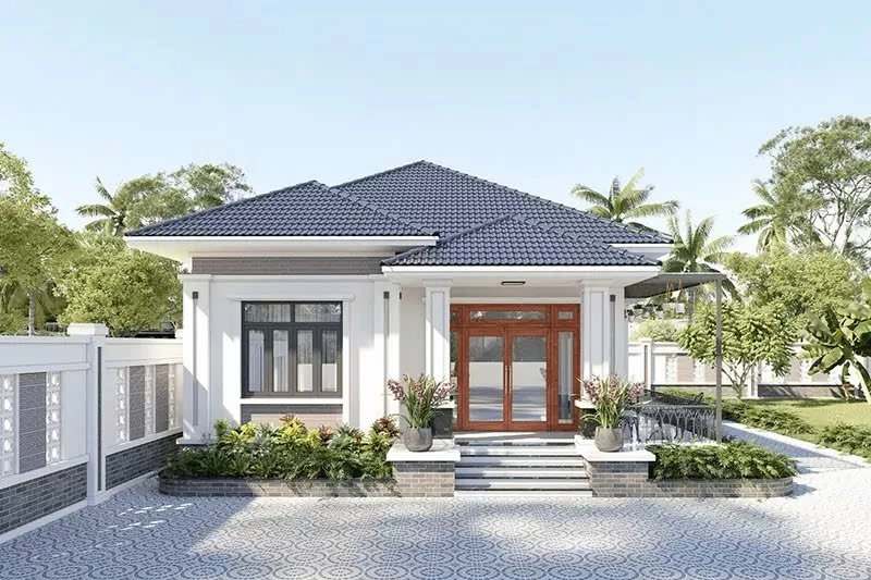 Khám phá mái nhật 2 mái tinh tế hiện đại