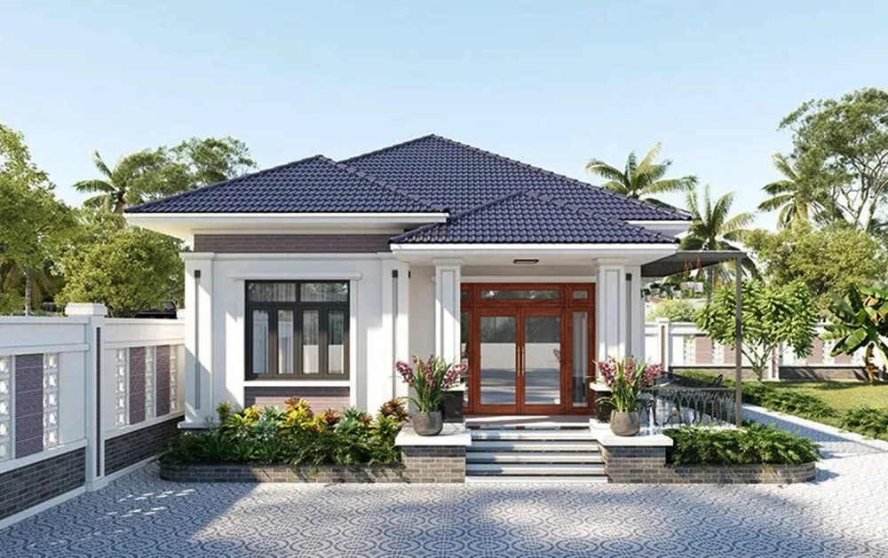 Ngắm mái nhật chữ u tiện nghi thoáng mát