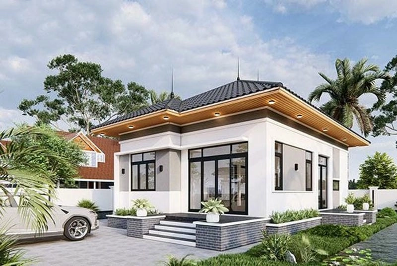 mẫu nhà vuông đẹp giá rẻ tiết kiệm mà vẫn cuốn hút