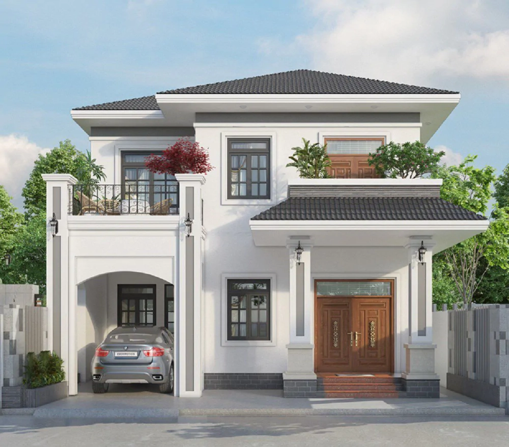 Cùng xem các mẫu mái nhật 2 tầng đẹp nổi bật 2024