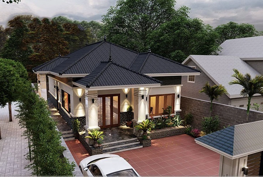 Chiêm ngưỡng mẫu nhà mái nhật hiện đại trẻ trung cá tính