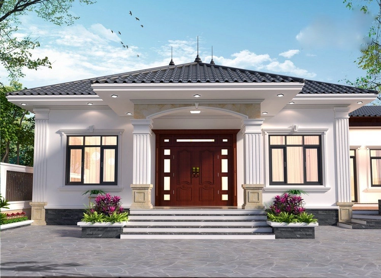 Khám phá mẫu nhà mái nhật ở nông thôn tiện nghi và thoáng mát