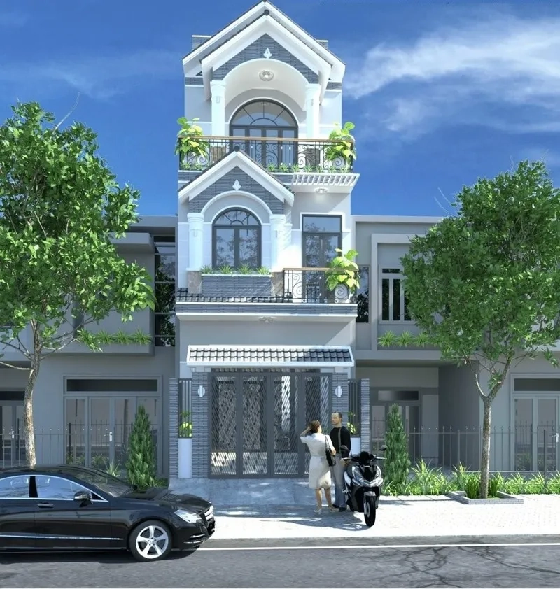 Tìm hiểu mẫu nhà mái thái 600 triệu thiết kế ấn tượng mẫu nhà mái thái 3 tầng