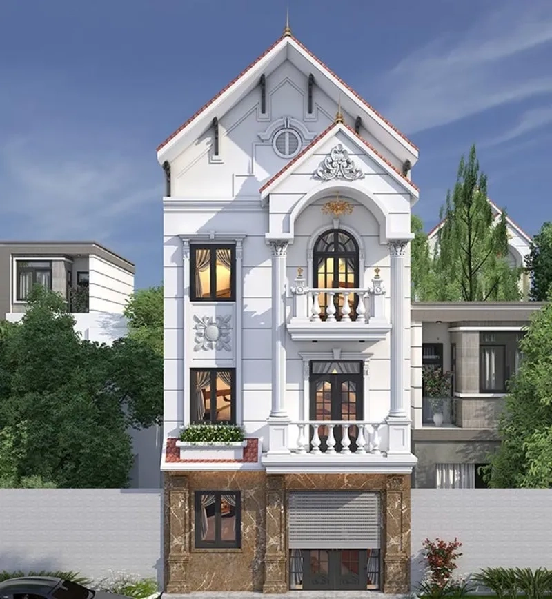 Gợi ý mẫu nhà mái thái 700 triệu hiện đại mẫu nhà mái thái 3 tầng