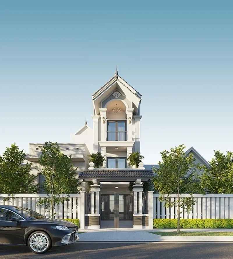 Chọn ngay mẫu nhà mái thái 800 triệu độc đáo mẫu nhà mái thái 3 tầng