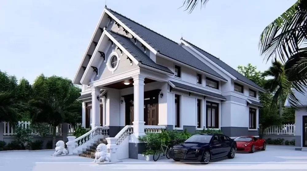 Khám phá mẫu nhà gác lửng đẹp 2025 ấn tượng