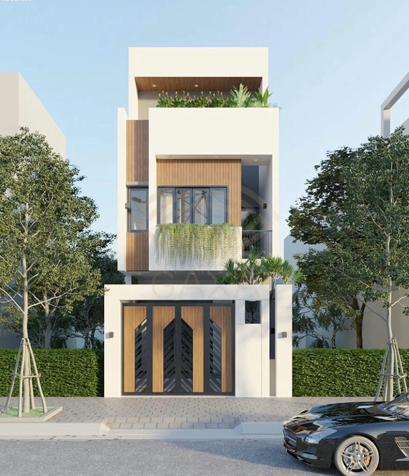 Tổng hợp các mẫu nhà 2 tầng 1 tum đẹp cuốn hút người xem