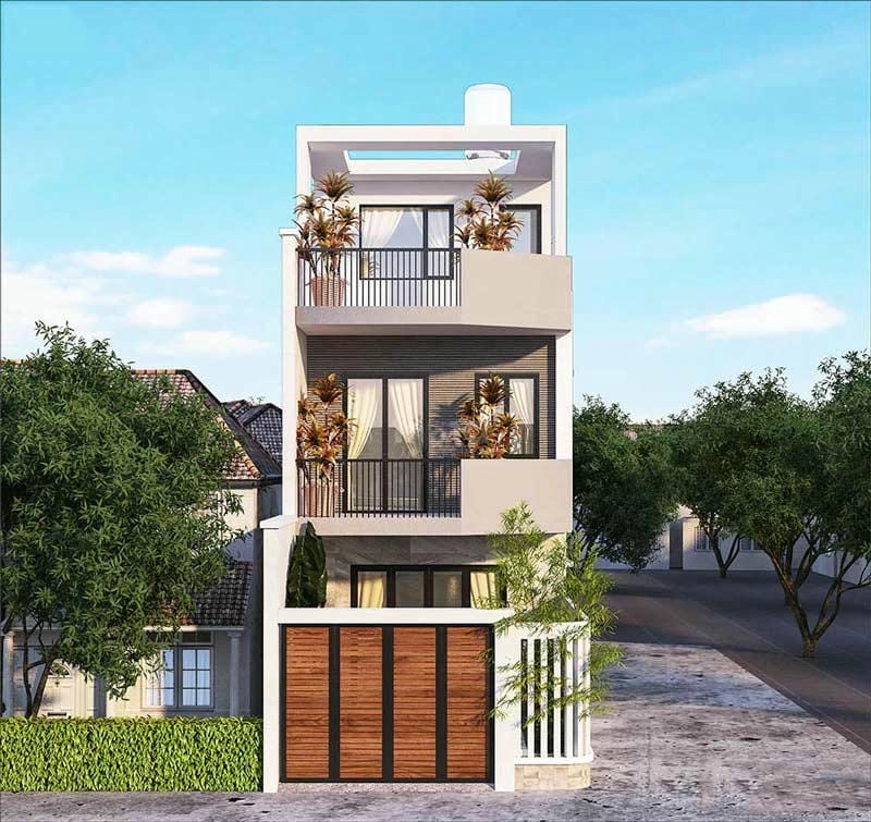 Khám phá vẻ cuốn hút của mẫu nhà có sân thượng đẹp