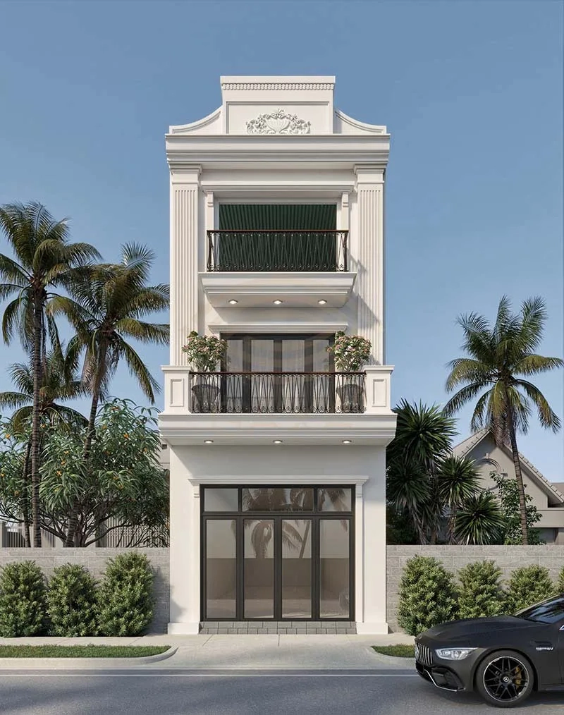 Khám phá mẫu nhà ống đẹp 3 tầng 5m mái thái mẫu nhà ống 3 tầng