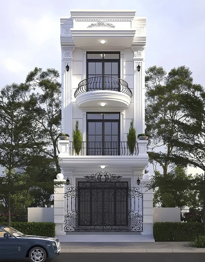 Xem ngay ngang 4m mẫu nhà ống đẹp 3 tầng 4m mẫu nhà ống 3 tầng