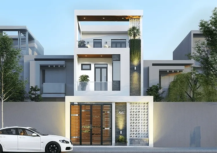 Ngắm mẫu nhà ống đẹp 3 tầng 4.5 m tiện nghi mẫu nhà ống 3 tầng