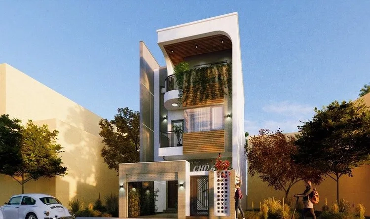 Khám phá mẫu nhà đẹp 1 tầng 4 phòng ngủ tiện nghi mẫu nhà ống 3 tầng