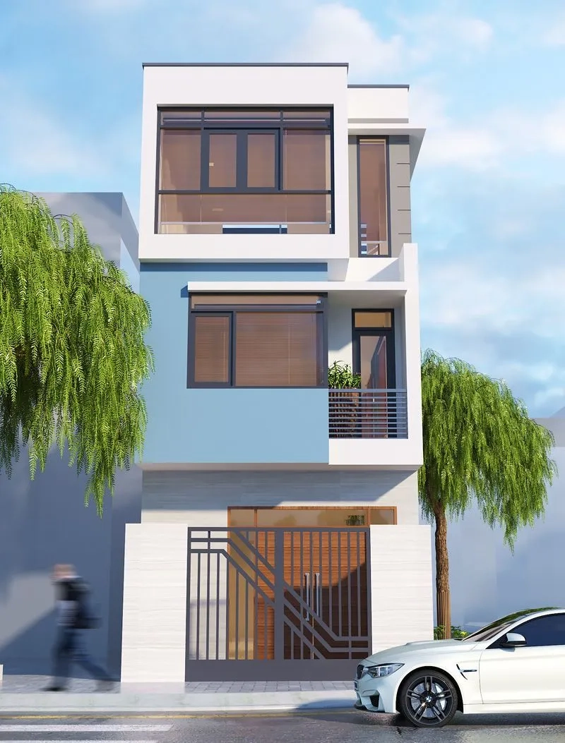 Khám phá nông thôn mẫu nhà đẹp 1 tầng truyền thống mẫu nhà ống 3 tầng