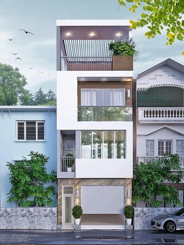 Tham khảo mẫu nhà ống 2 tầng 5x10m tiết kiệm chi phí mẫu nhà ống đẹp