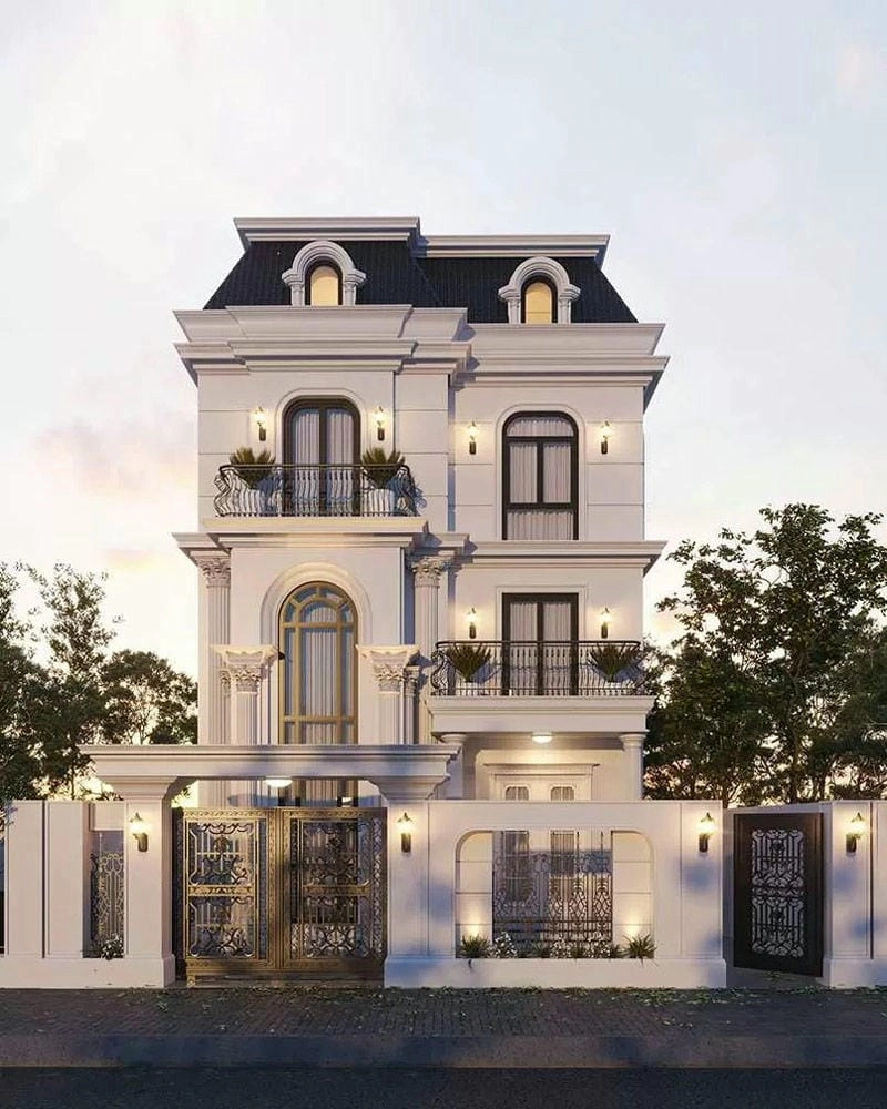 Khám phá mẫu nhà phố 3 tầng 5x17 tiện nghi