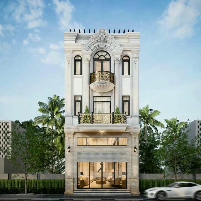 Gợi ý mẫu nhà phố mặt tiền đẹp 6x10m