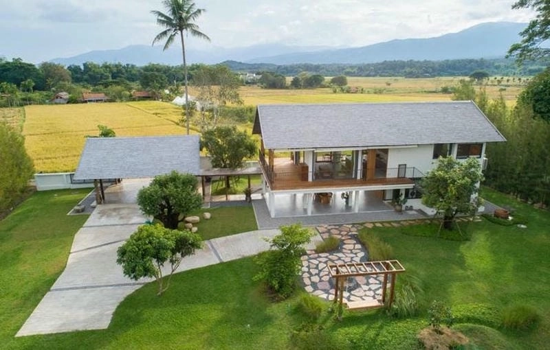 mẫu nhà nhà vườn nhỏ đẹp lựa chọn lý tưởng cho gia đình trẻ