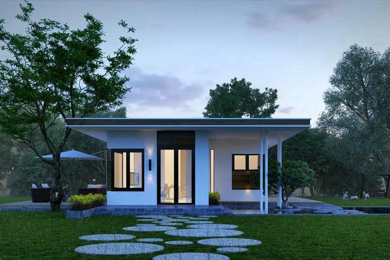 mẫu hàng rào nhà vườn điểm nhấn thẩm mỹ bảo vệ an toàn