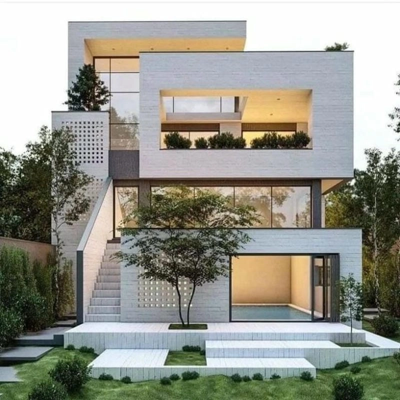 các mẫu nhà vuông đẹp đa dạng phong cách thiết kế