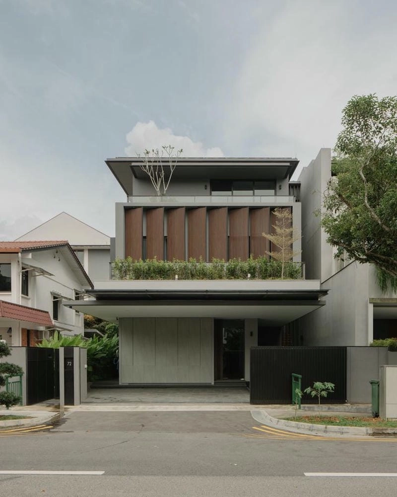 mẫu nhà vuông 60m2 không gian nhỏ gọn tiện dụng