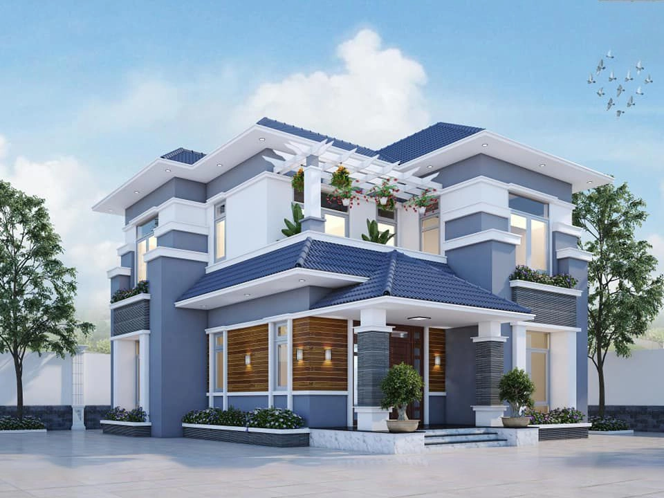 Gợi ý những màu sơn nhà đẹp nhất 2023 ấn tượng