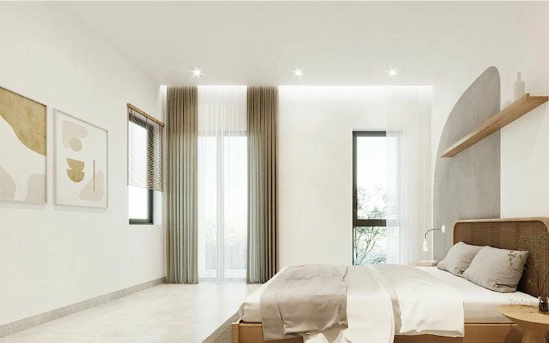 các loại màu trắng sơn nhà phù hợp nhiều phong cách thiết kế